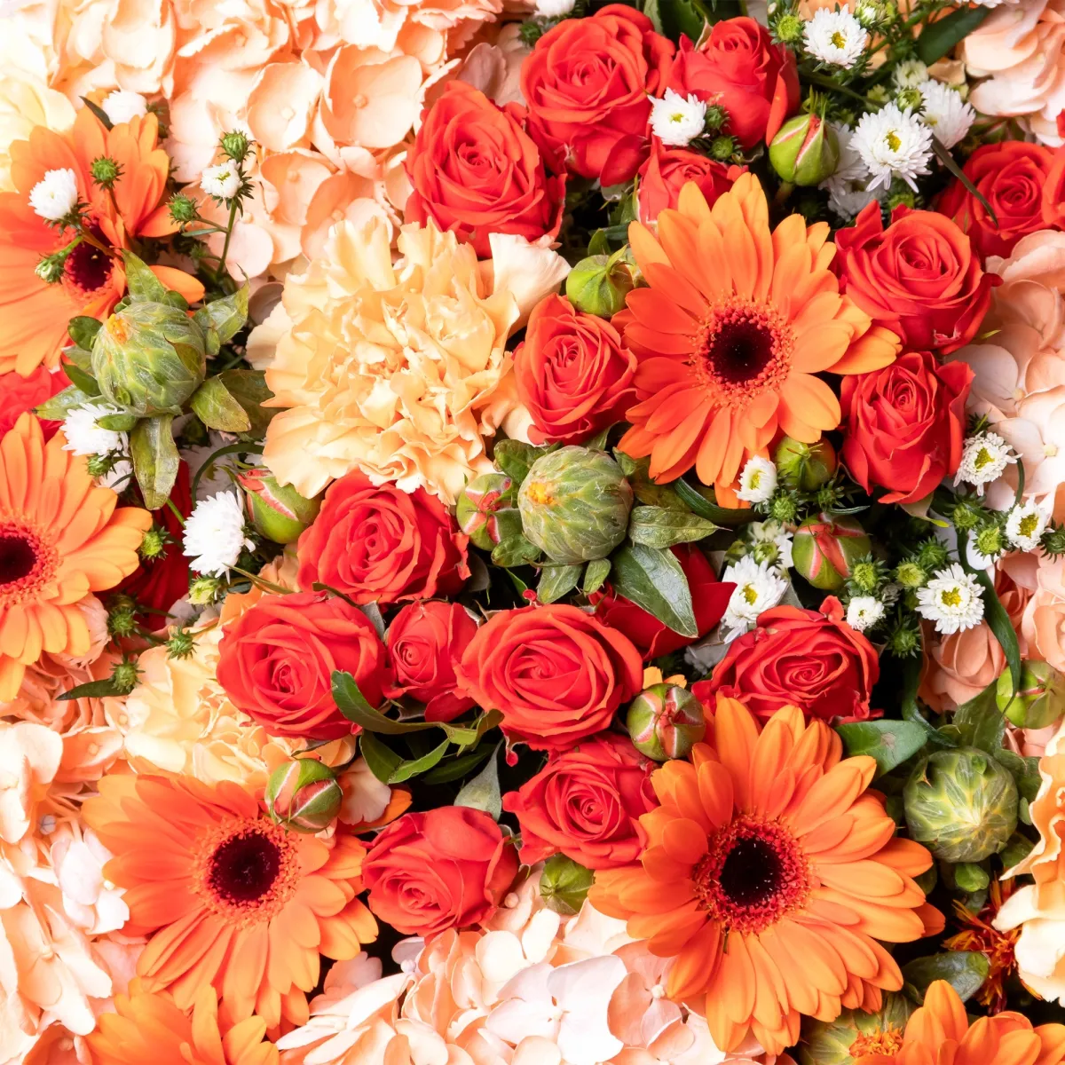 Флористический букет "Цветочный каскад"_4
