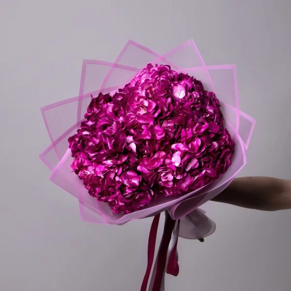 Букет Гидрангия "Премиум Перпл"