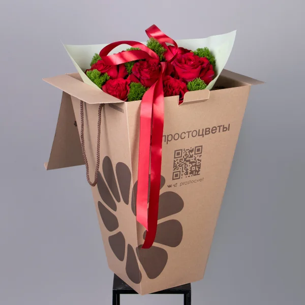 Флористический букет "Алое сердце"_6