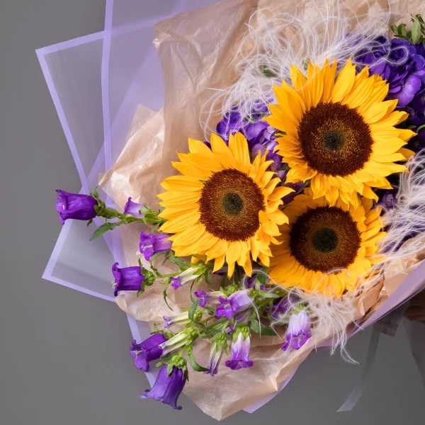 Флористический букет "Солнечный прованс"_3