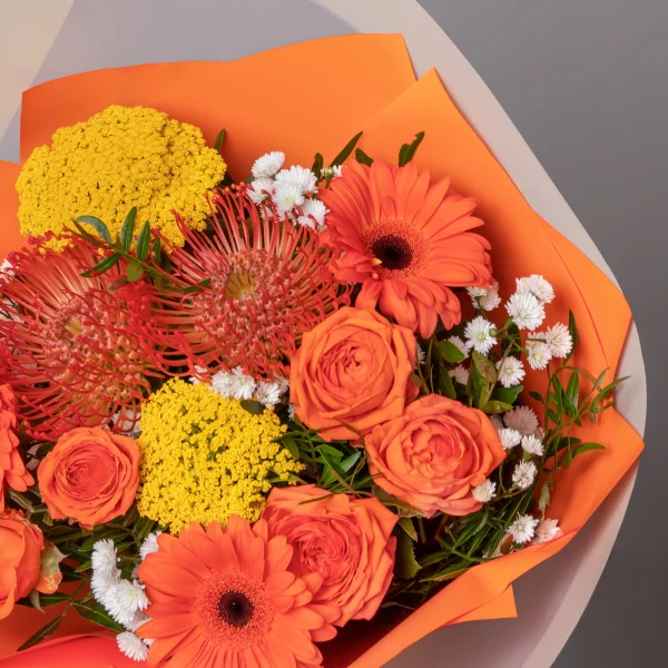 Флористический букет "Пряный аромат М"_4