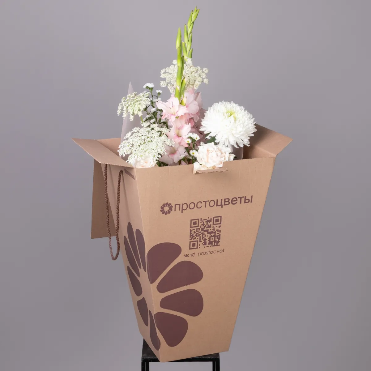 Флористический букет "Пастельная симфония"_5