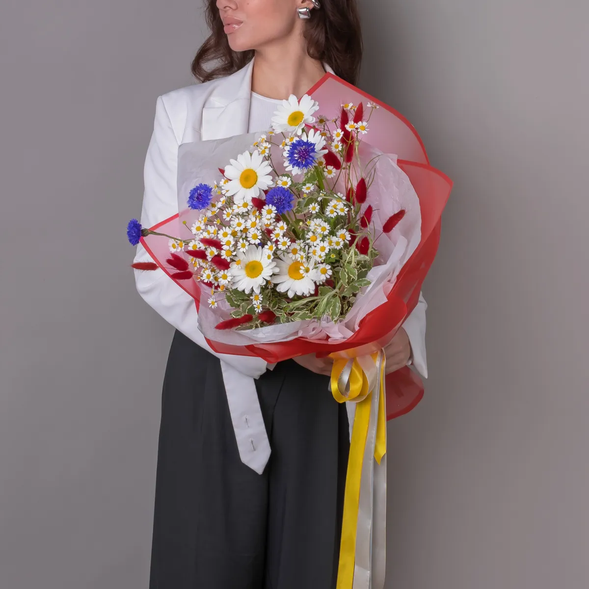 Флористический букет "Летний туман"_2