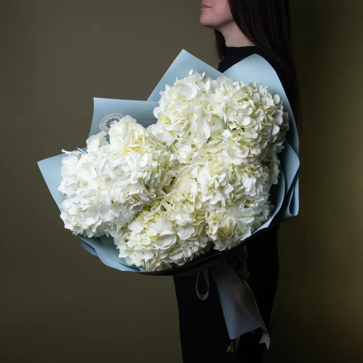 Букет Гидрангия "Премиум Вайт"