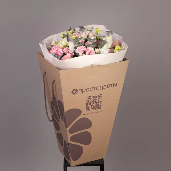 Флористический букет GPT "Нежный рассвет L"_5
