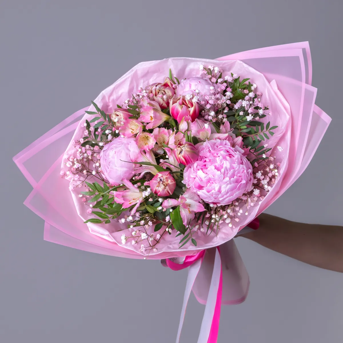 Флористический букет "Зефирный сон"_1