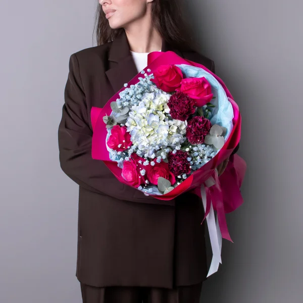 Флористический букет "Феерия красок"_2