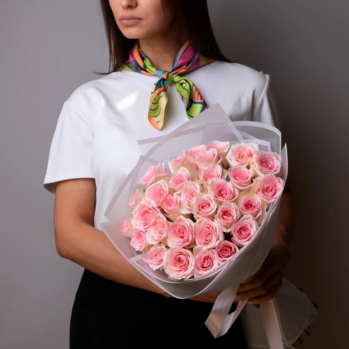 Букет Роза "Фламинго" 2