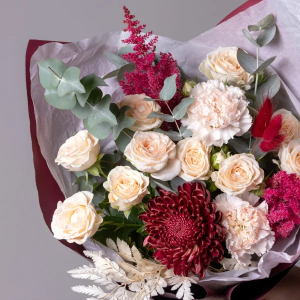 Флористический букет "Бархатная осень S"_3