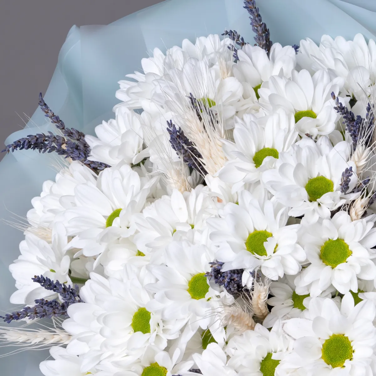 Флористический букет "Пшеничная коса" L_4