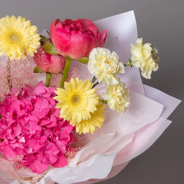 Флористический букет "Летняя фантазия"_5