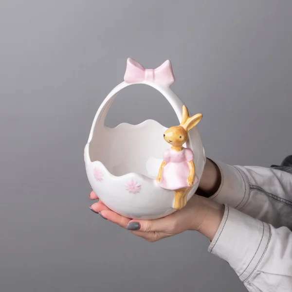 Фигурка ГК Корзина Зайка 834-875 16*15*20см_2