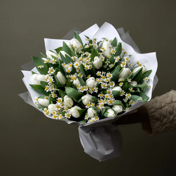 Флористический букет "Капель" 1