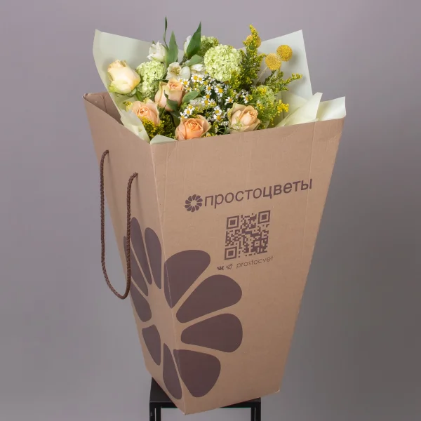 Флористический букет "Велюр"_5