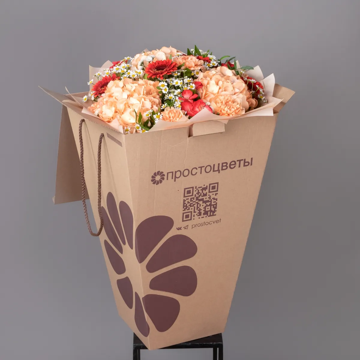 Флористический букет "Осенний этюд L"_6