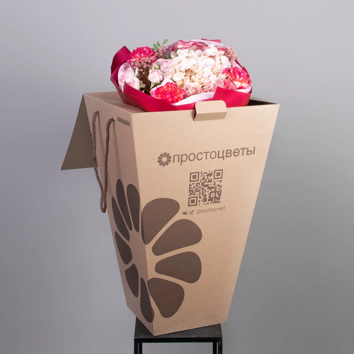 Флористический букет "Влюбленность"_5