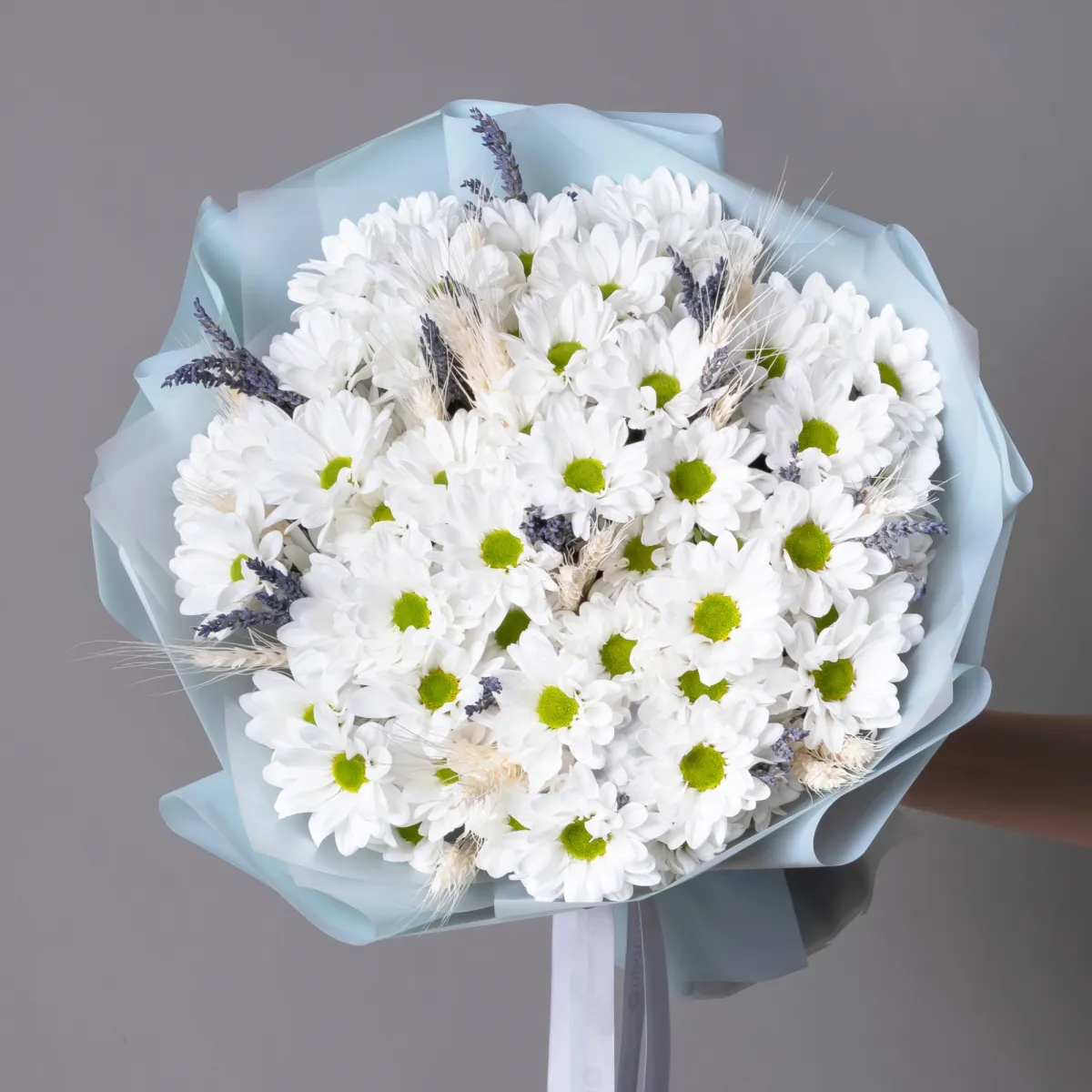 Флористический букет "Пшеничная коса" L_1