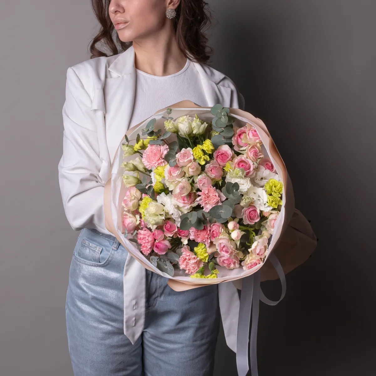 Флористический букет GPT "Нежный рассвет L"_2