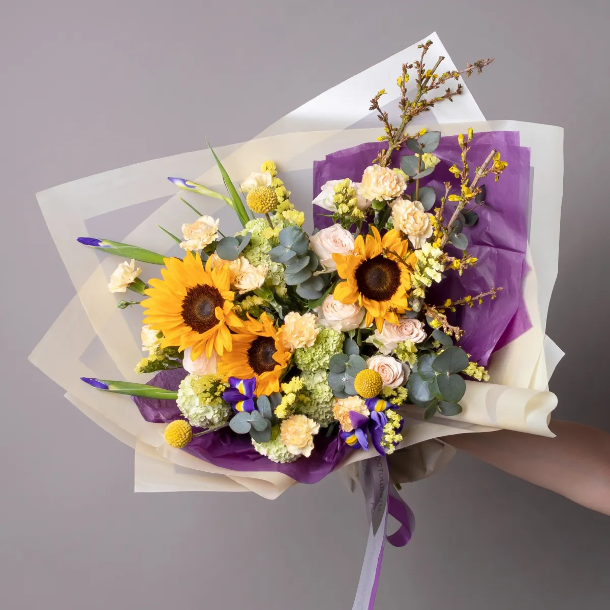 Флористический букет "Бархат"_1