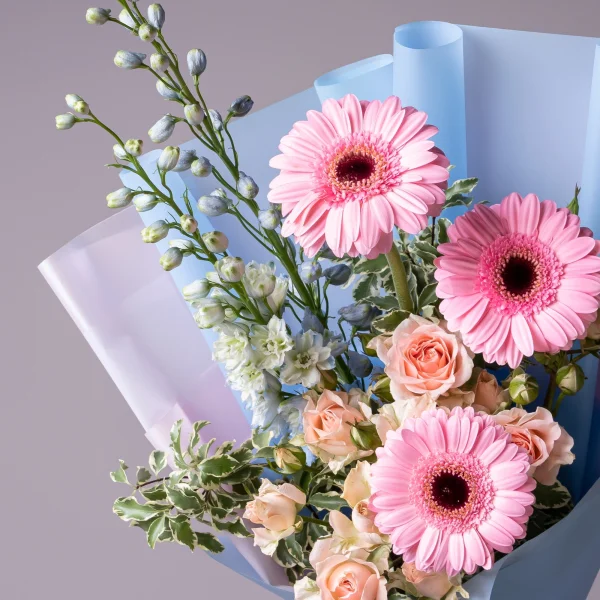 Флористический букет "Нежное прикосновение"_3