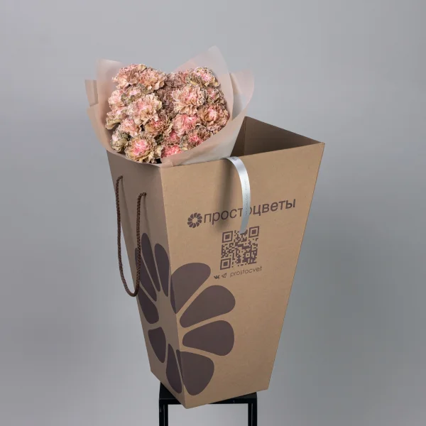 Букет Гвоздика "ПадиДарк"_5