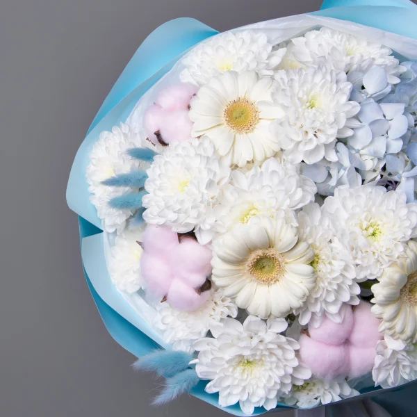 Флористический букет "Воздушная сказка"_3