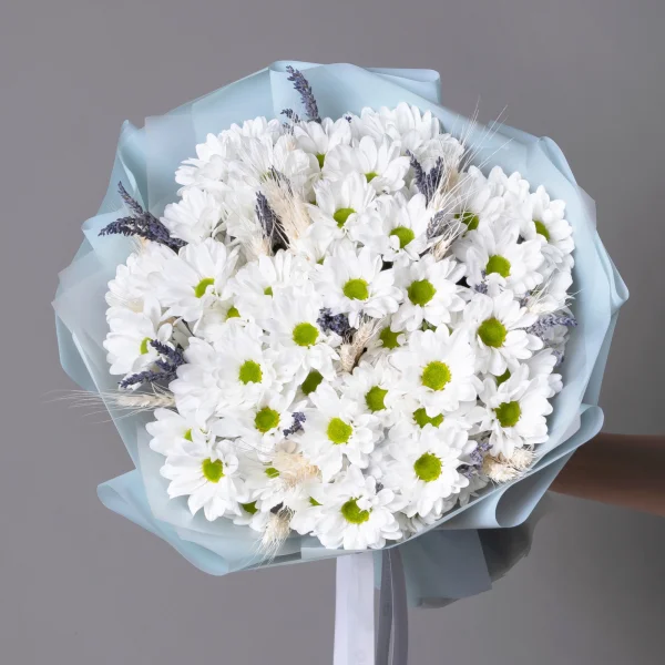 Флористический букет "Пшеничная коса" L_1