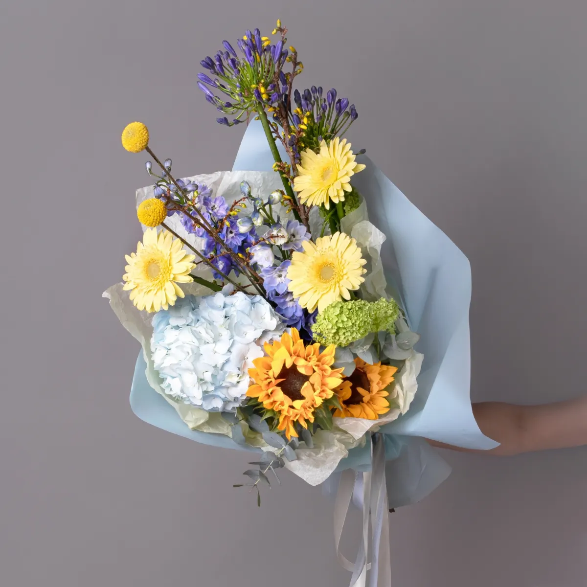 Флористический букет "Весенняя капель"_1