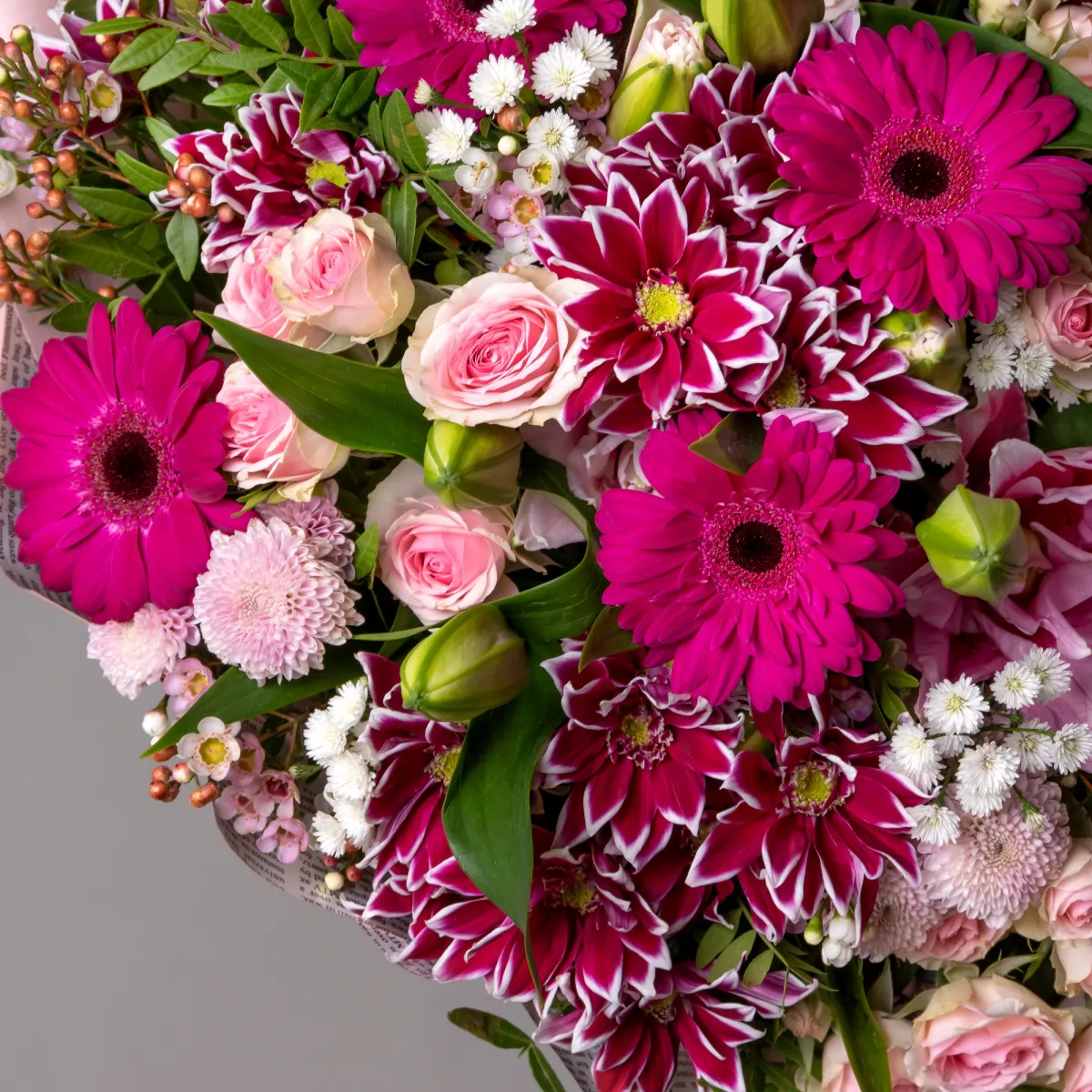 Флористический букет "Цветочная поэма"_5