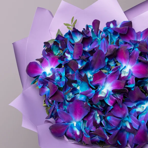 Флористический букет "Космические орхидеи 25 шт"_3