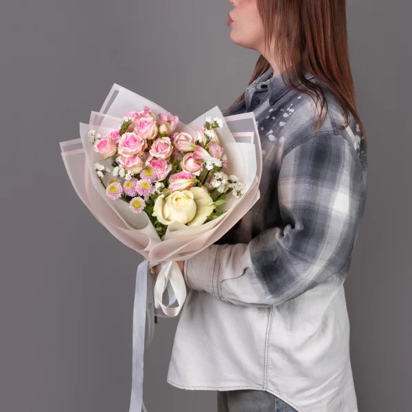 Флористический букет NEW "Бизнеследи XS"_2