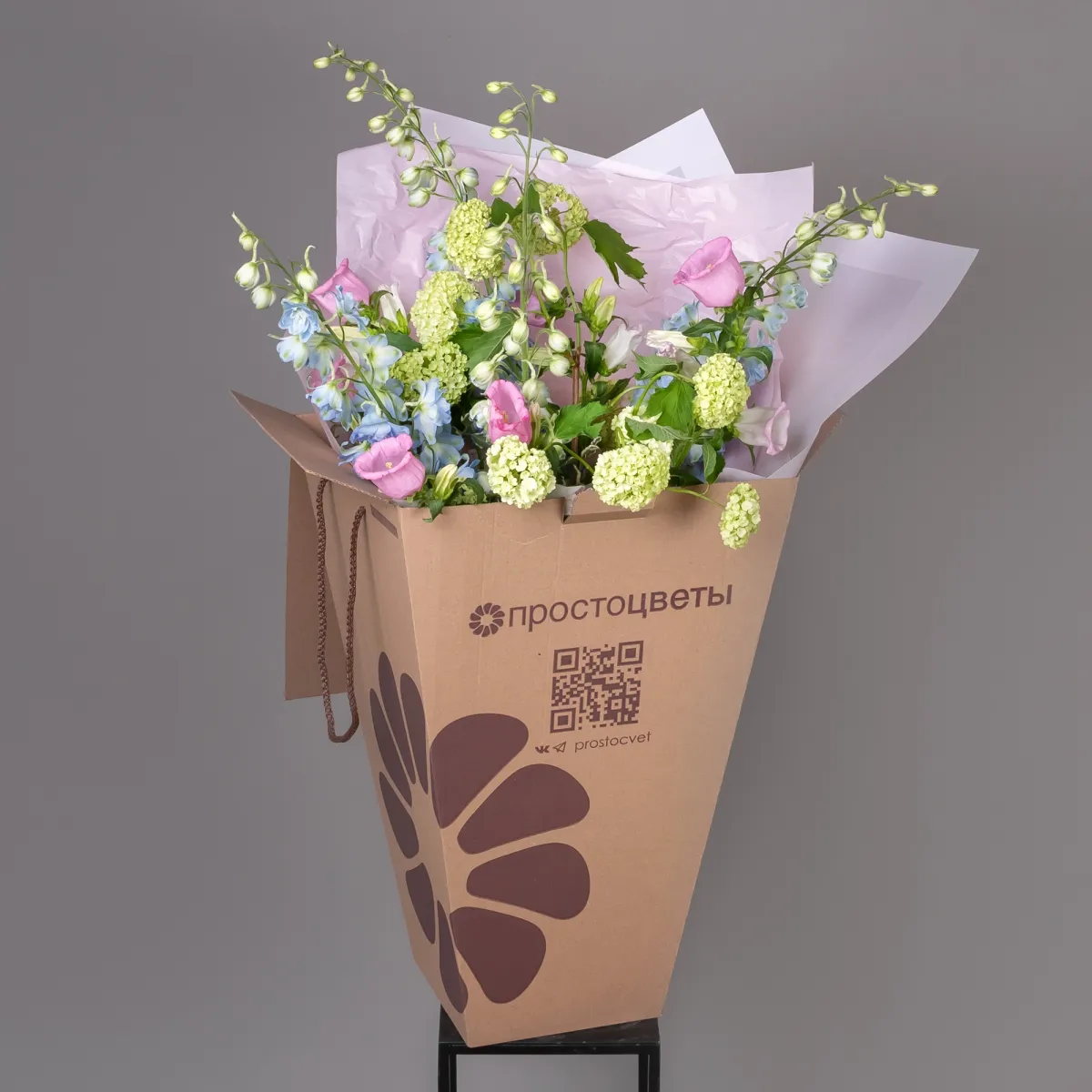 Флористический букет "Небесный сад"_6