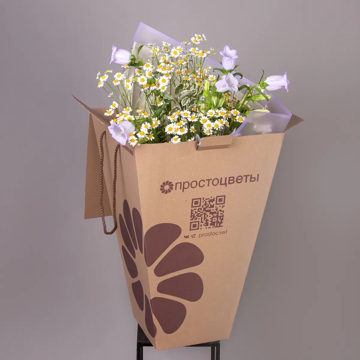 Флористический букет "Полевые грезы"_6