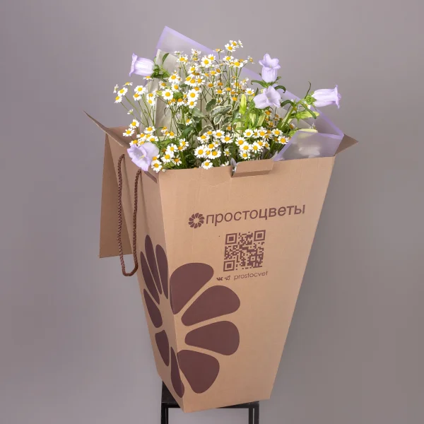 Флористический букет "Полевые грезы"_6