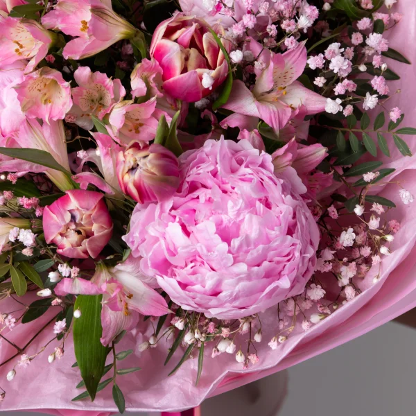 Флористический букет "Зефирный сон"_3