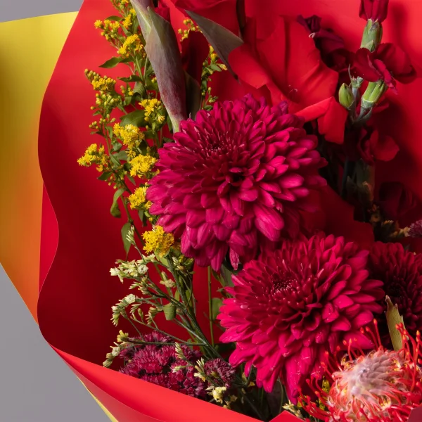 Флористический букет "Вишневый сад"_3