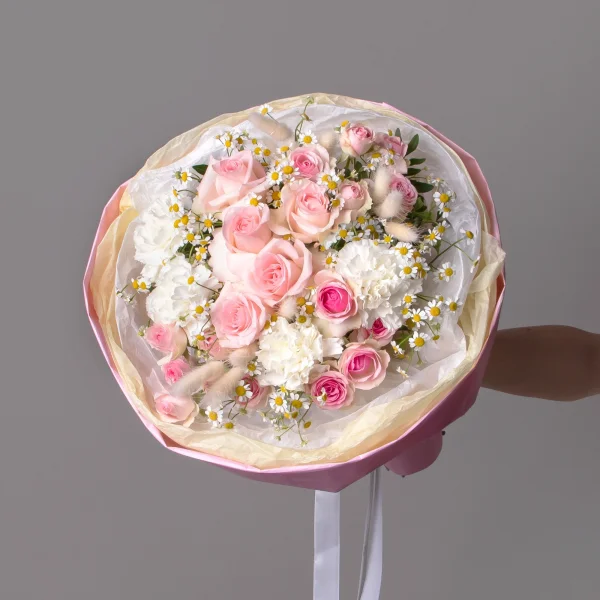 Флористический букет NEW "Шарлотта М"_1