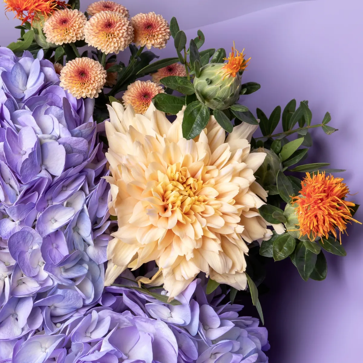 Флористический букет "Таинственный сад"_3