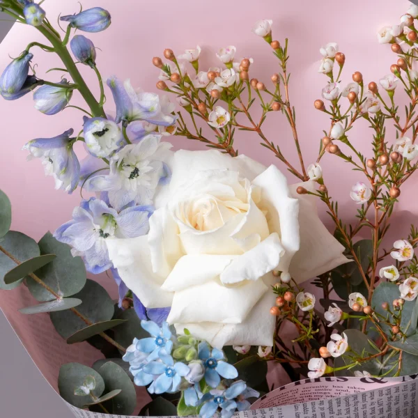 Флористический букет "Небесная пастель"_4
