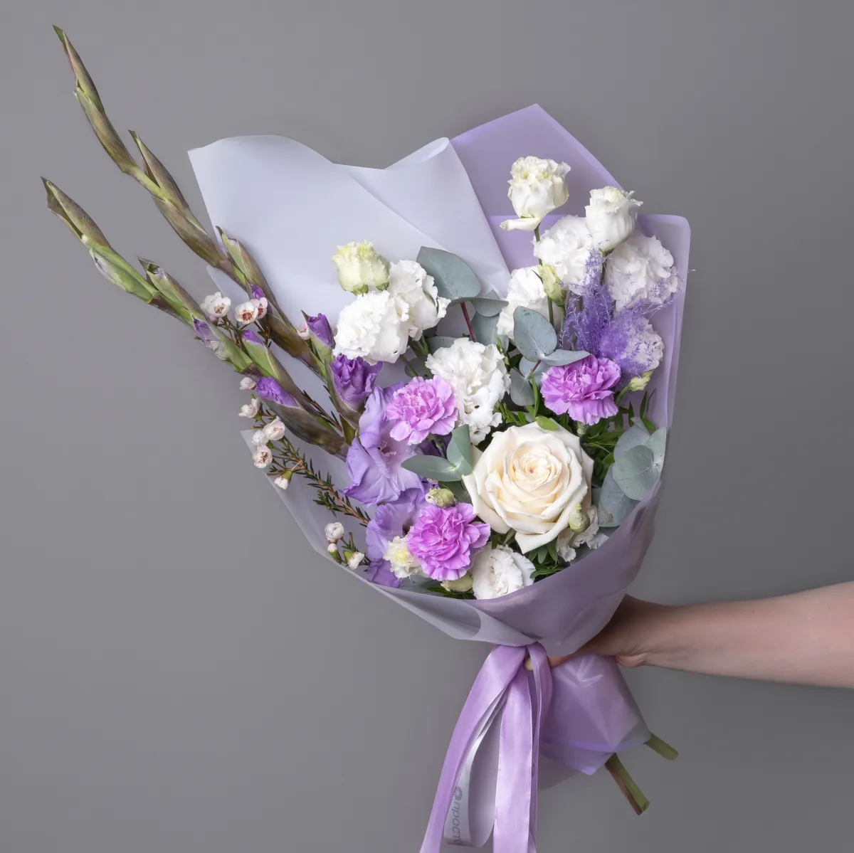 Флористический букет "Сиреневые грёзы S"_1