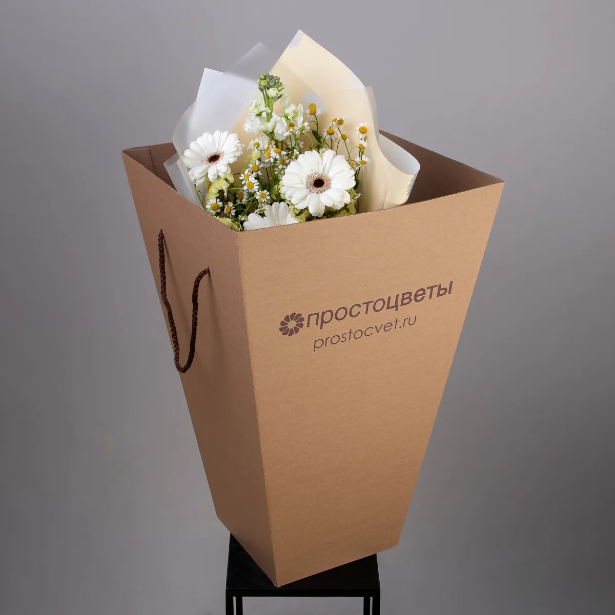 Флористический букет "Камилла Желтая"