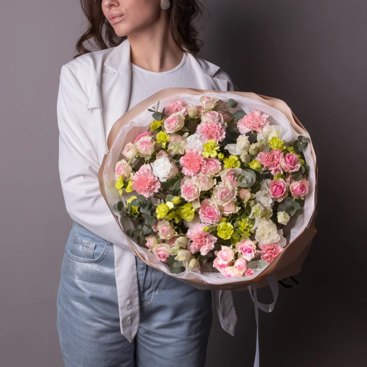 Флористический букет GPT "Нежный рассвет XL"_2