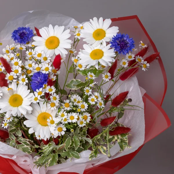 Флористический букет "Летний туман"_5