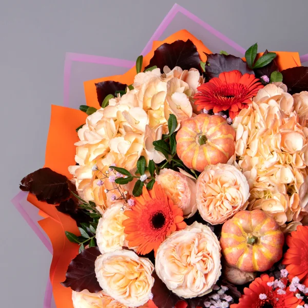 Флористический букет "Карамельный вальс"_4