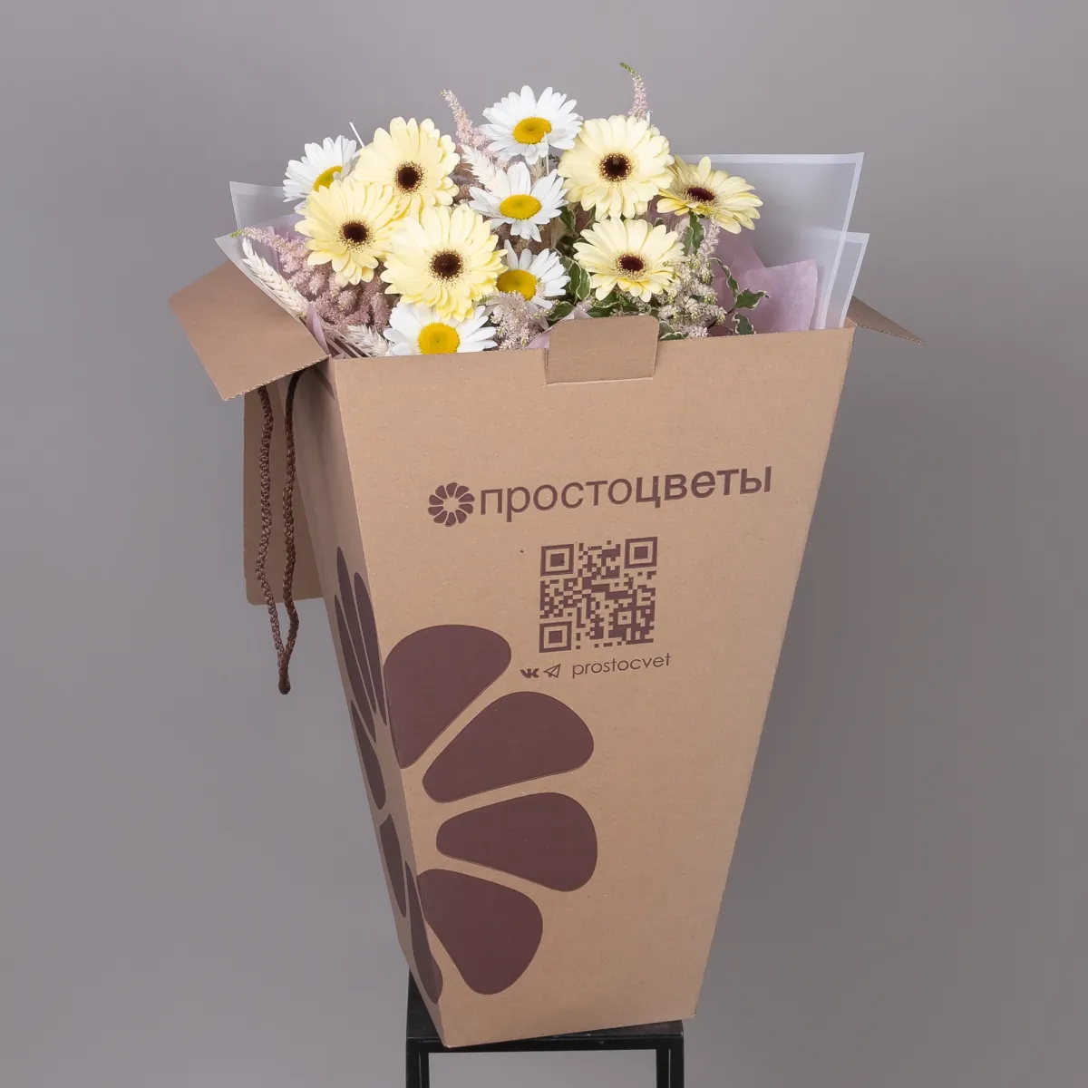 Флористический букет "Луна"_6