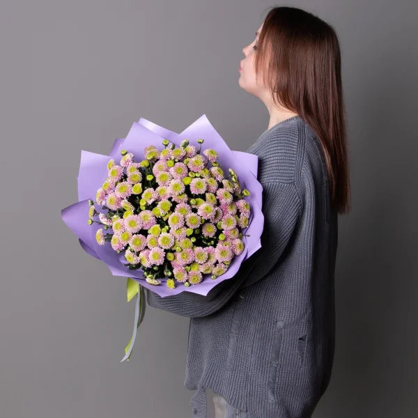 Букет Хризантема сантини "Дженни"_1