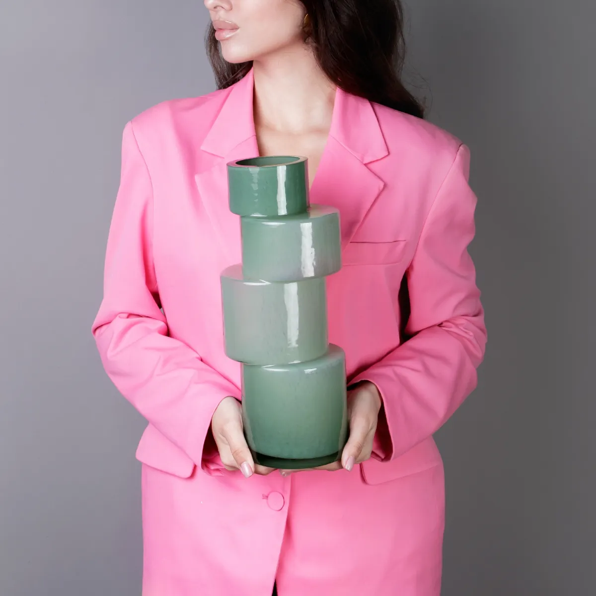 Ваза ДК "Chloe" Зеленый_1