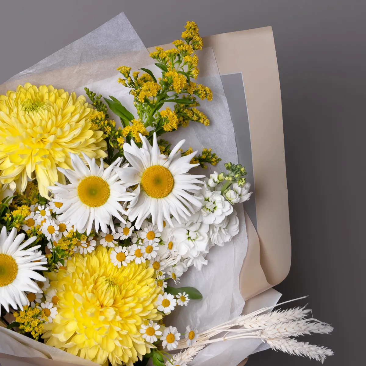 Флористический букет "Летний каприз"_5