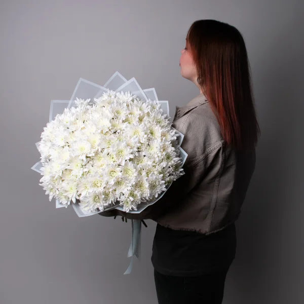 Букет Хризантема кустовая "Пино Колада"_2