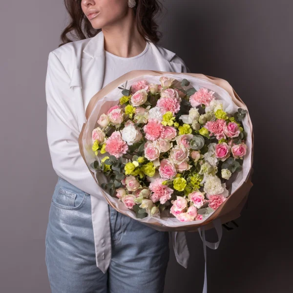 Флористический букет GPT "Нежный рассвет XL"_2